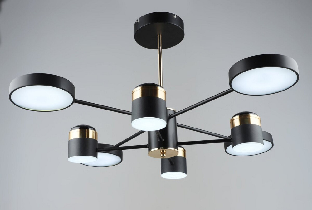 SIRIUS Люстра світлодіодна акрилова Sirius B /4+4 BK+FGD Киев - изображение 1