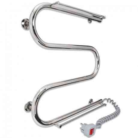 Сушарка для рушників Laris Змійовик 25 РС3 500Х500 Е з полицями (праве підкл.) Київ