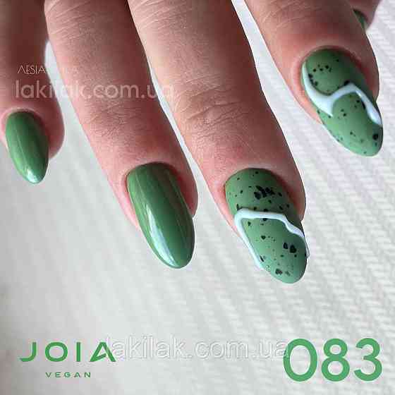 Гель-лак JOIA vegan 083 темно-зелений 6 мл Херсон