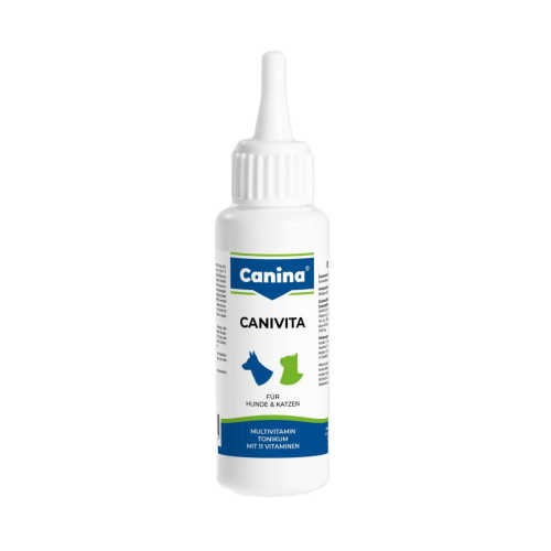 Вітамінний комплекс Canina Canivita для котів та собак універсальний зі швидким ефектом тонік 100 мл Київ