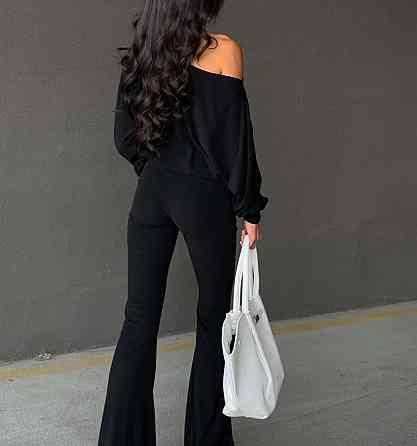 Жіночі класичні теплі штани-лосини мікродайвінг начіс 46/50 Одеса