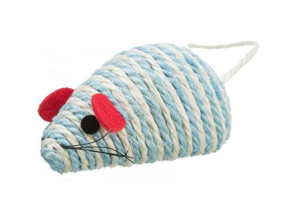 Игрушка для котов Мышь сизаль 10см арт.4074 ТМ TRIXIE Solmir Киев - изображение 1