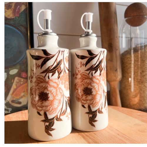 Набір пляшок для олії/оцту Розпис 2шт 300мл S&T 700-07-19 Житомир