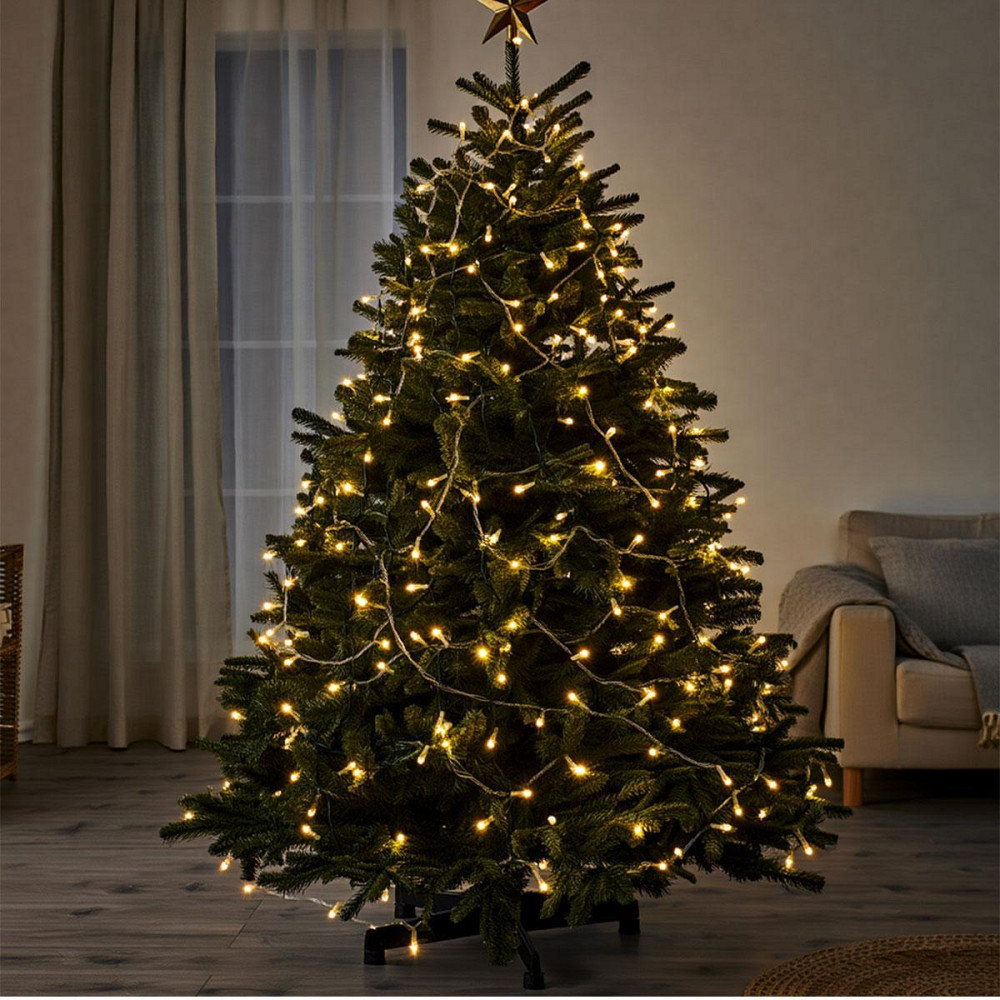 Гірлянда кімнатна 18 м, 180 LED, жовте світло Київ - фото 1