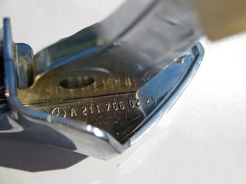 Mercedes-Benz  A2117660224 7F24 Внутрішня хромова ручка відкриття правих дверей E-Class W211 CLS C219 Одесса - изображение 4