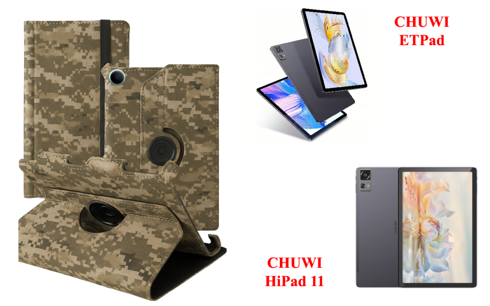 Чехол Spinner360 для планшета Chuwi ETPad, цвет Xaki Киев - изображение 1