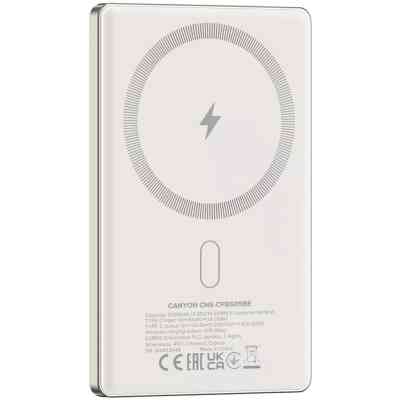 Батарея универсальная Canyon 5000mAh OnPower 505 slim Magsafe PD/20W Beige (CNS-CPB505BE) Винница