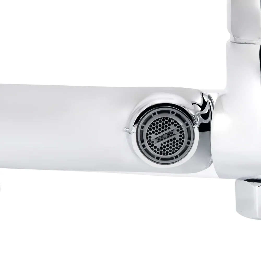 Змішувач для ванни Qtap Evia з поворотним виливом і душовим гарнітуром QTEVI260CRM47578 Chrome Київ - фото 6