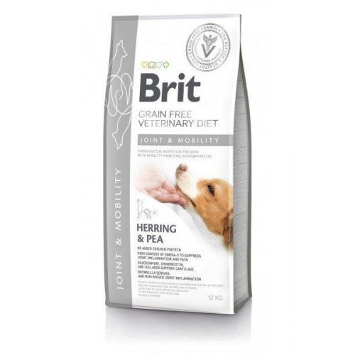 Корм сухий Brit Grain Free VetDiet Dog Mobility для собак для здоров_я суглобів з оселедцем лососем горохом та гречкою 12 кг Київ - фото 1