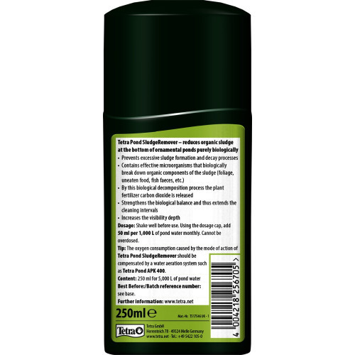 Средство Tetra Pond SludgeRemover для пруда для удаления ила и расщепления органических соединений 250 мл на 5000 л Киев - изображение 2