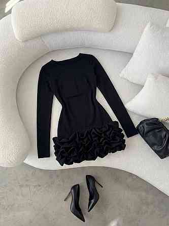 Женское стильное мини-платье из итальянского трикотажа Одесса