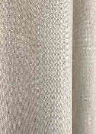 Двостороння шторна тканина блекаут з лляною фактурою, колекція “Scandi” колір бежевий 1904ш Київ
