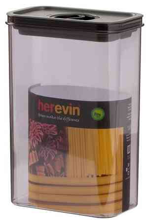 Контейнер HEREVIN Canister-Vacuum Lid-White-Black 2.5 л (161189-000) (7077945) Київ