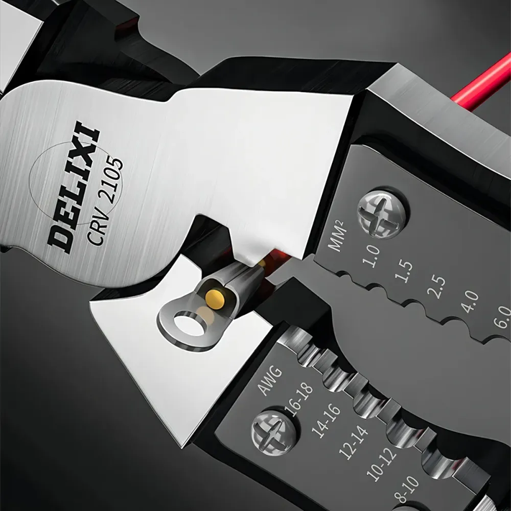 Комбинированные плоскогубцы для зачистки провода 225мм Киев - изображение 8