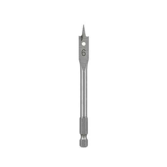 Свердло по дереву пір'яне, 6×150 мм, HEX INTERTOOL SW-0006 Киев