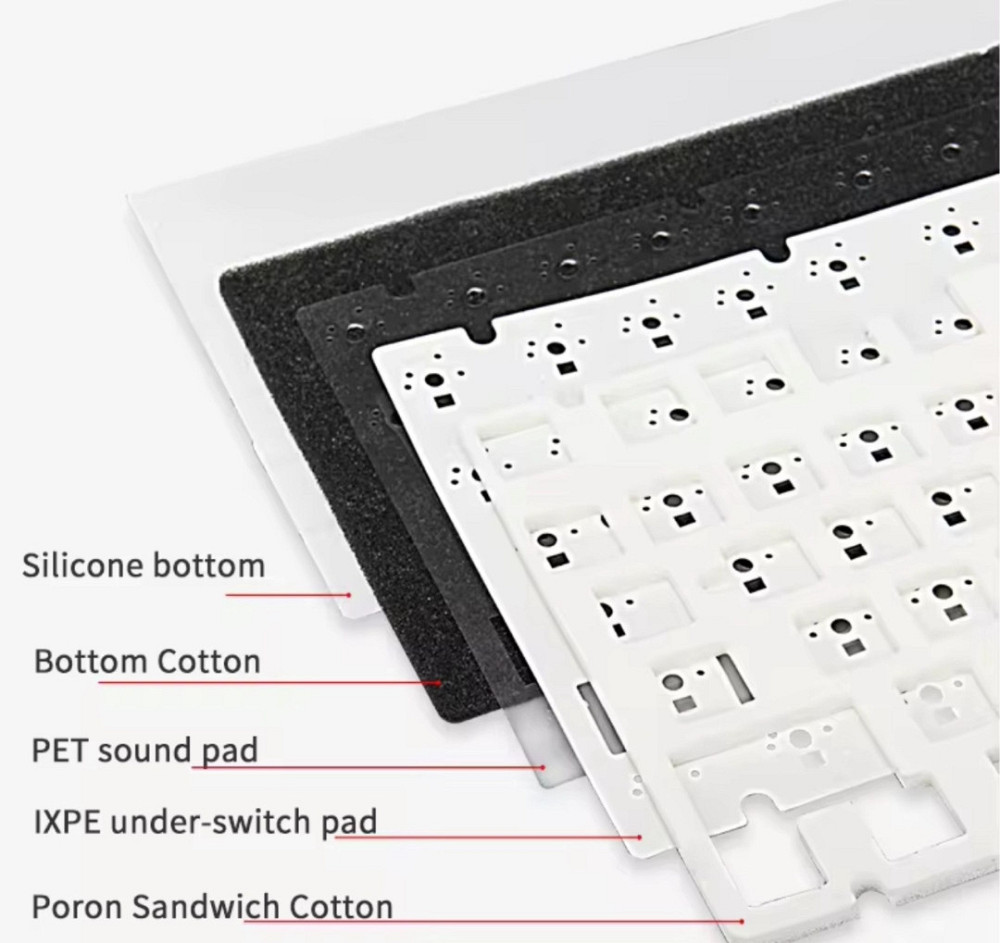 Беспроводная игровая механическая клавиатура ajazz ak820 pro 75%. Харьков - изображение 2