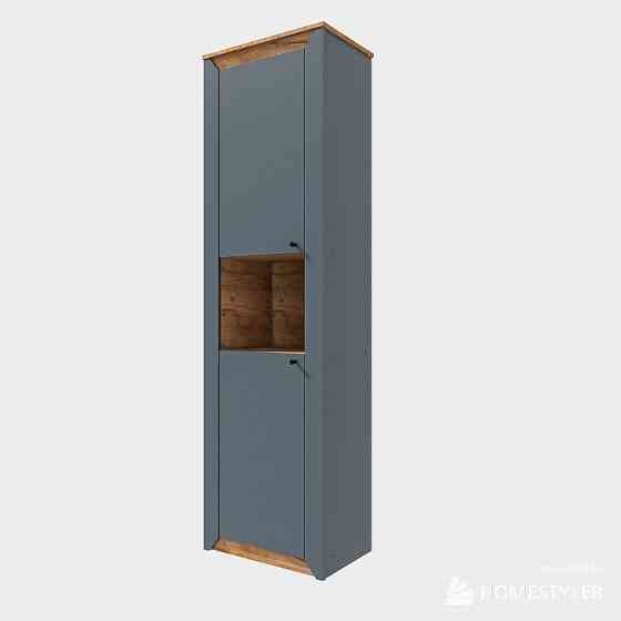 Пенал открытий Эверест Нордик-600 Графит + Дуб крафт золотой (DTM-5534) Днепр