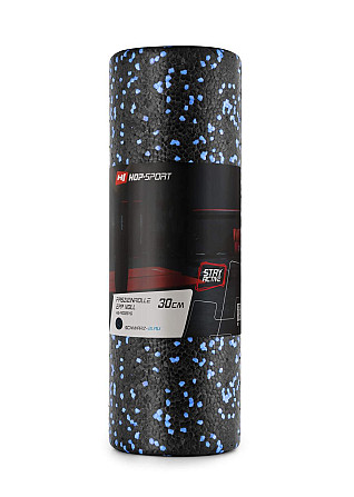 Роллер масажер (валик, ролик) заповнений Hop-Sport EPP 30см HS-P030SYG чорно-синій Киев - изображение 2