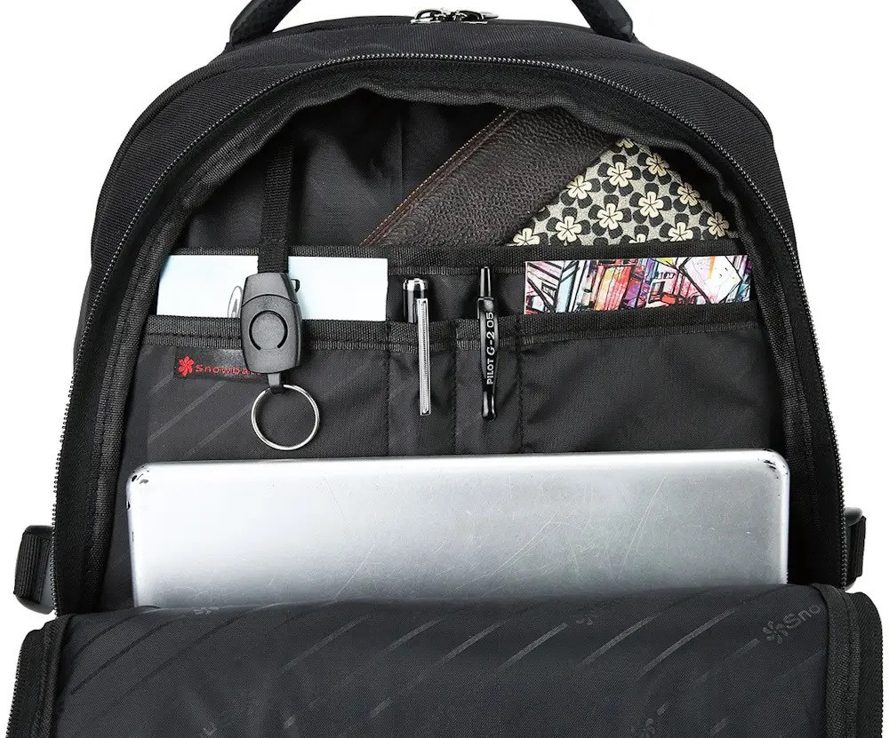 Рюкзак SNOWBALL 22145B черный Киев - изображение 8