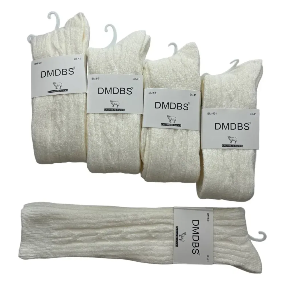 Жіночі вовняні гольфи високі розмір 36-41 набір із 5 шт DMDBS BM:551 Київ - фото 8