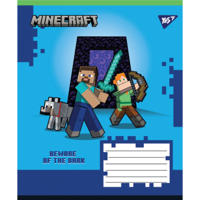 Тетрадь Yes Minecraft Walls А5 24 листа линия (767569) Винница - изображение 4