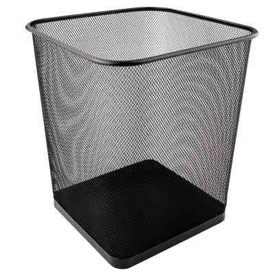 Кошик для паперів Axent металевий квадратний 270x300мм Чорний (2124-01-A) Вінниця