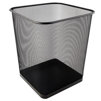 Кошик для паперів Axent металевий квадратний 270x300мм Чорний (2124-01-A) Вінниця - фото 1