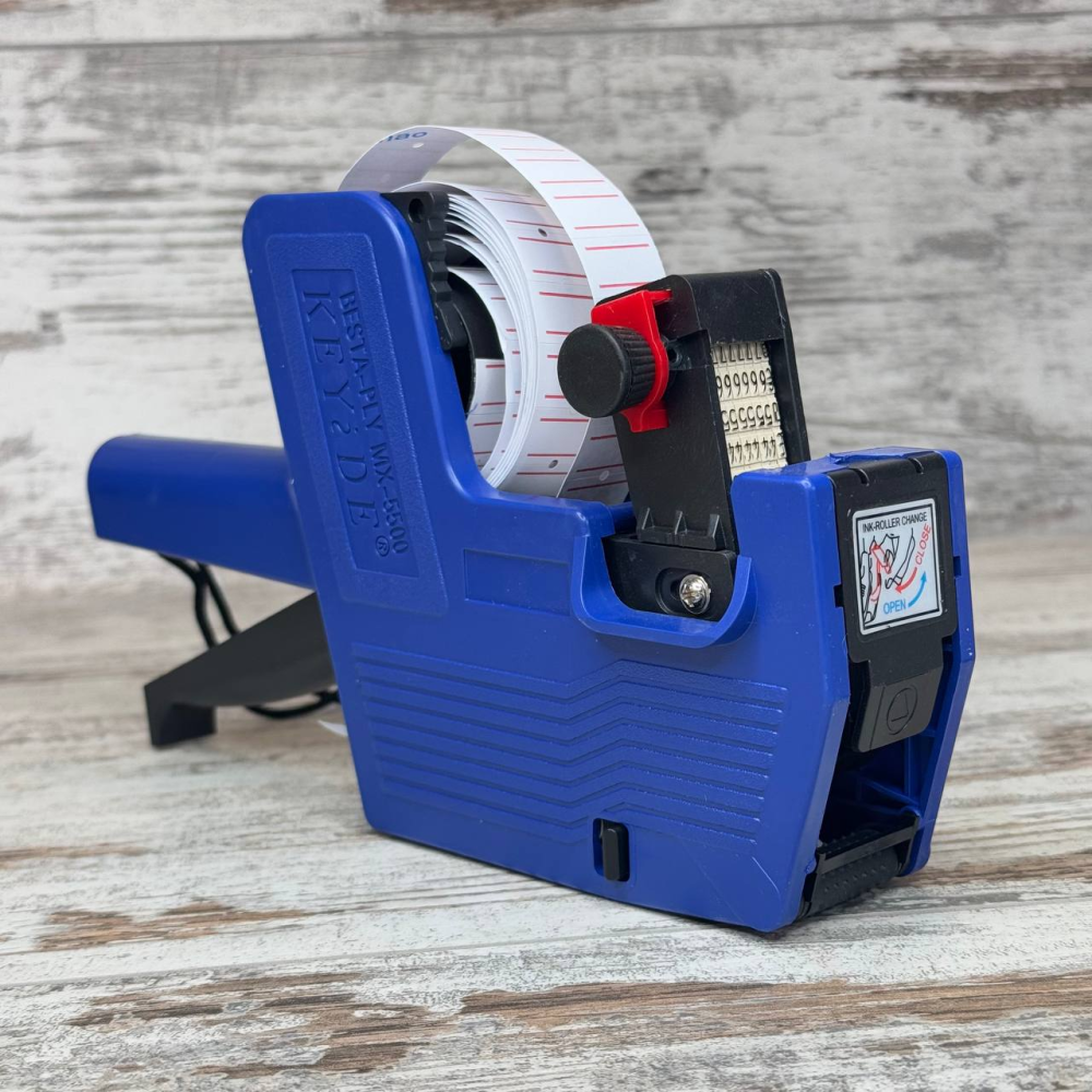 Этикет-пистолет, пистолет для ценников MX-5500 чернильный многоразовый 1 строка Киев - изображение 3