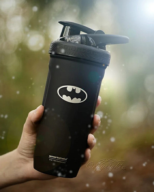Шейкер спортивний SmartShake Reforce 900ml DC Batman Logo Кам'янське - фото 6