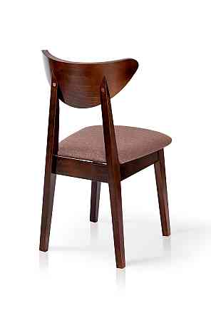 Стілець ОСТІН м'який, горіх темн/коричнева ткан Киев