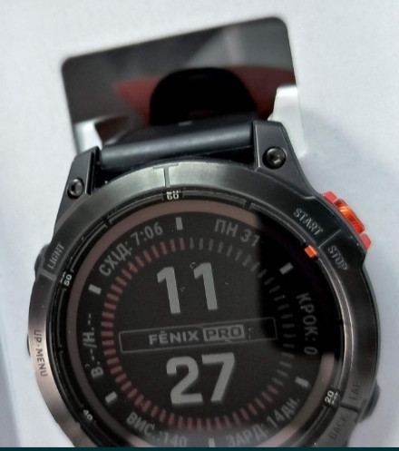 Смарт-Часи Garmin Fenix 7 PRO Solar 47mm Київ - фото 6
