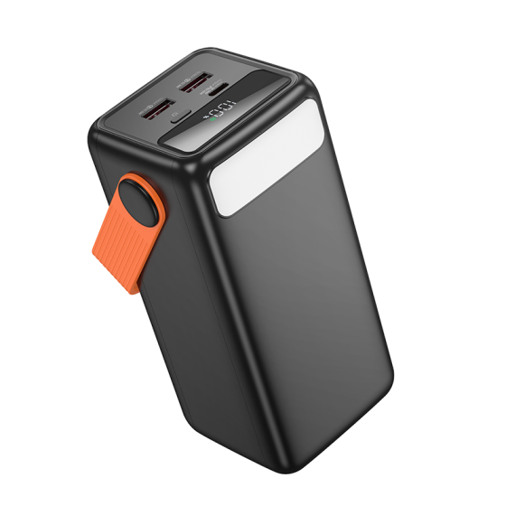 Павербанк 50000 mAh BOROFONE BJ66A Magnifico 22.5W+PD20W быстрая зарядка черный power bank повербанк Одесса