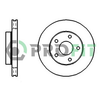 Тормозной диск Profit 5010-0180 Винница - изображение 1