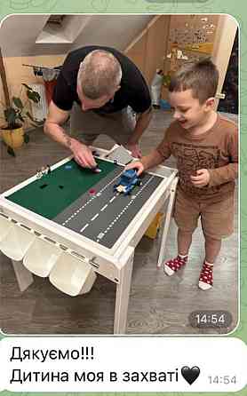 Дитячий ігровий столик лего lego пісочниця розвиваючий столярочка. Киев