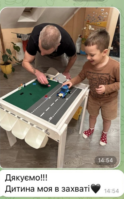 Дитячий ігровий столик лего lego пісочниця розвиваючий столярочка. Киев - изображение 2