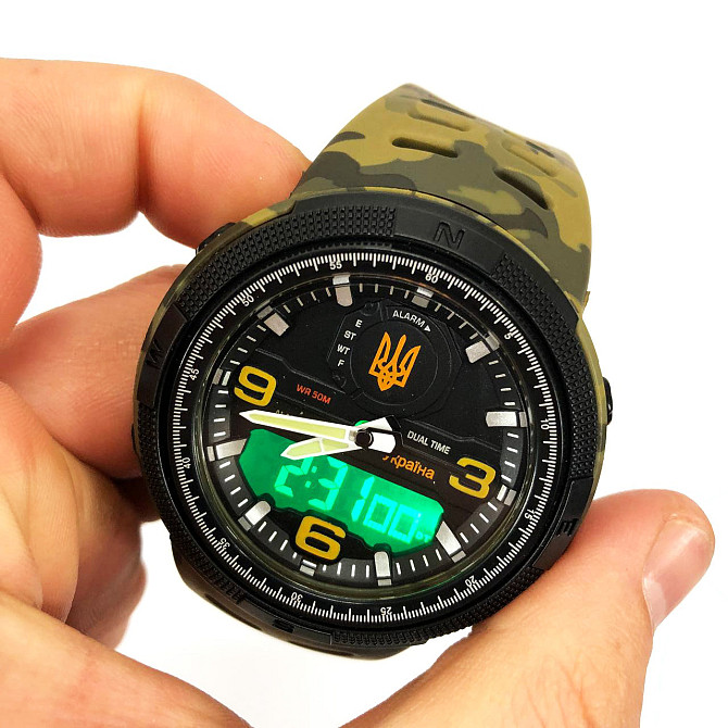 Годинники для військових операцій SKMEI 5561/1655CMGNBK, Брендові SD-212 чоловічі годинники Київ - фото 8