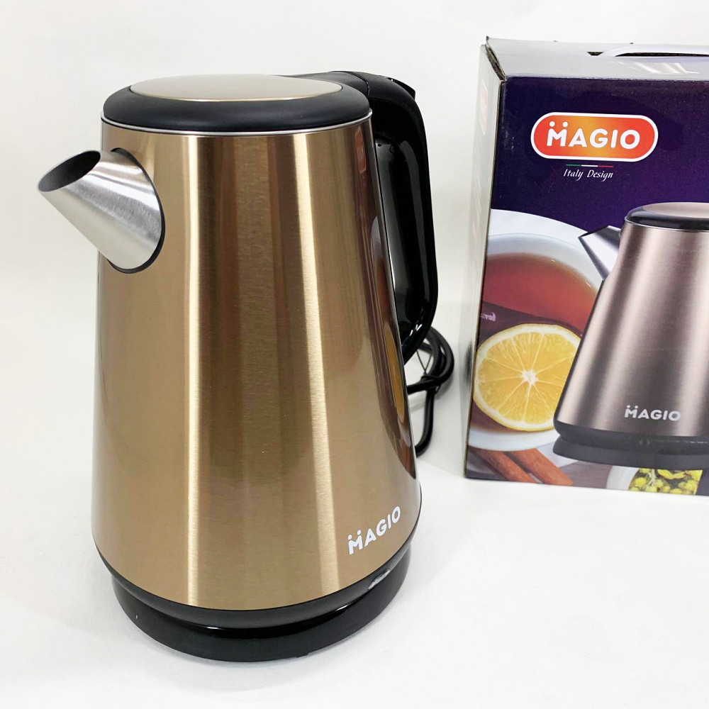 Тихий побутовий чайник MG-971, Потужний електрочайник електричний, Ергономічний електричний чайник XR-46 Івано-Франківськ - фото 8