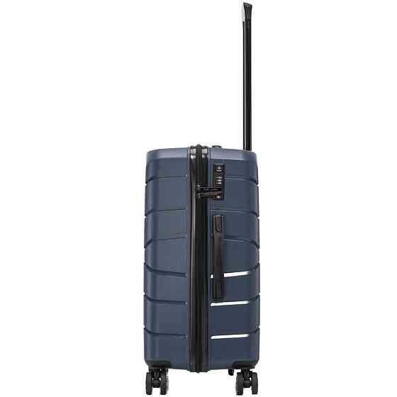 Валіза поліпропіленова WINGS PP06 мала 55 см темно-синя Київ