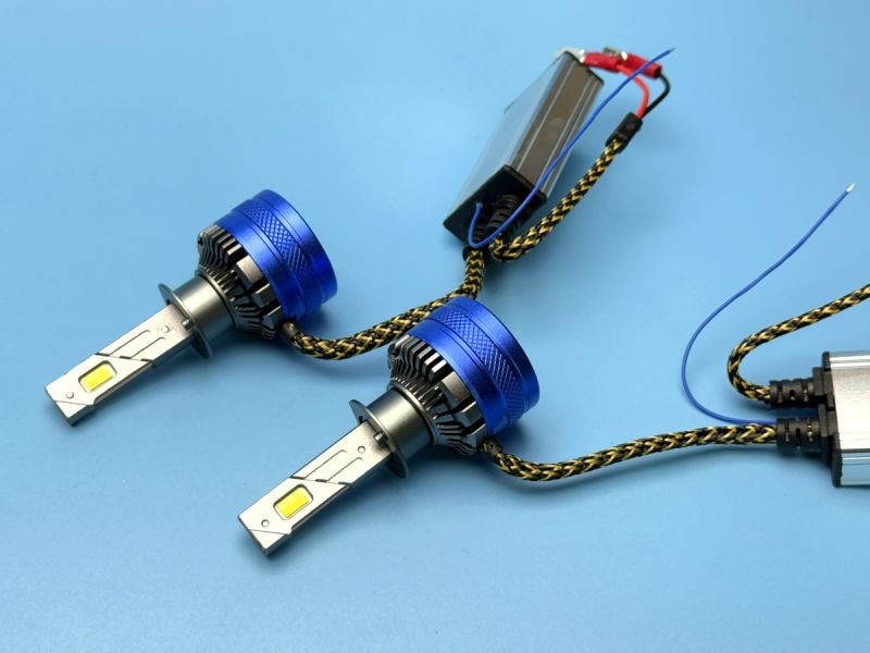 Комплект LED ламп H1 K68 (120W) з пультом — 3 кольори (3000K/4300K/6000K) + Стробоскоп Харків - фото 4