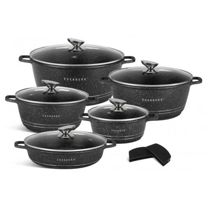 Набір каструль з комплектом кришок, Набір каструль з антипригарним покриттям Каструлі кришками RK-17 Івано-Франківськ - фото 1