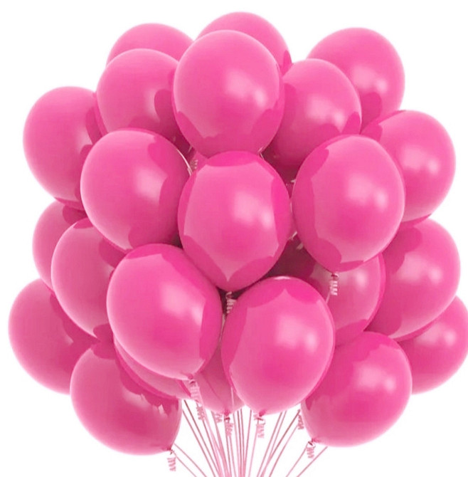 Шарики латексные пастель малиновий 12'' 30см Киев - изображение 1