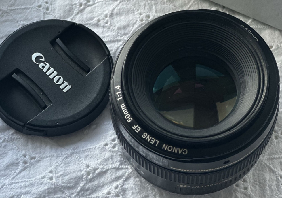 Объектив Canon 50 mm 1.4. Киев - изображение 1