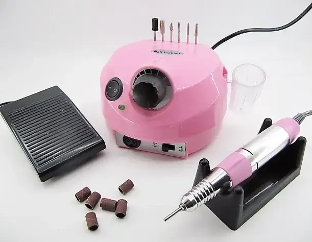 Фрезер для маникюра и педикюра DM 202 (45000 оборотов , 65 вт) розовый Киев - изображение 5