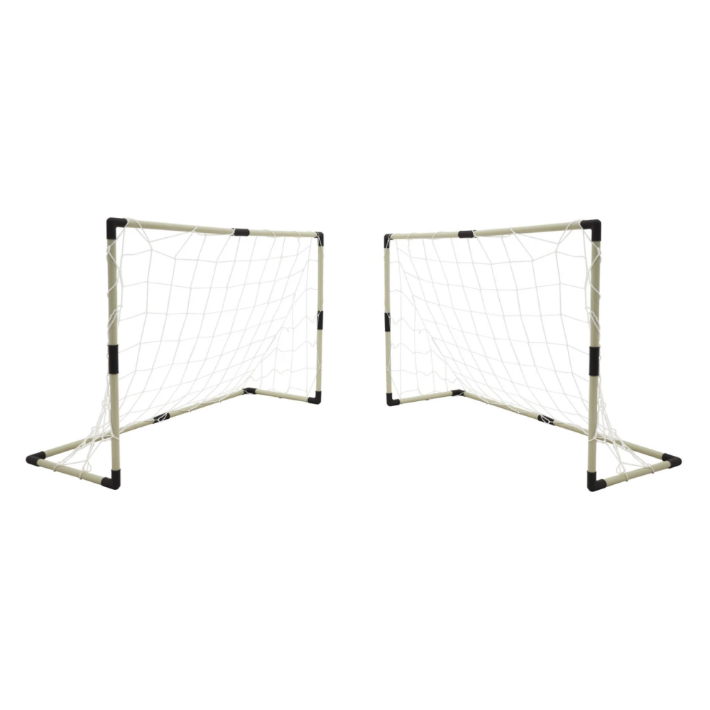 Врата футбольные детские Ramiz JB8885D 64 x 97 x 34, черно-белые Киев - изображение 4