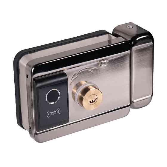 Замок біометричний автономний Trinix TRL-5202BT2FW Black з Bluetooth, зчитувачем відбитків пальців і карт Mifare (65-00053) Киев