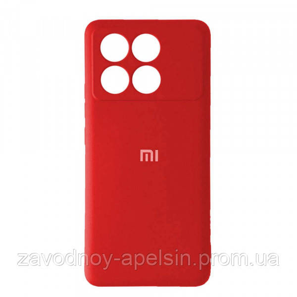 Xiaomi Poco X6 Pro 5G Силиконовый чехол Микрофибра (женский) Одесса - изображение 1