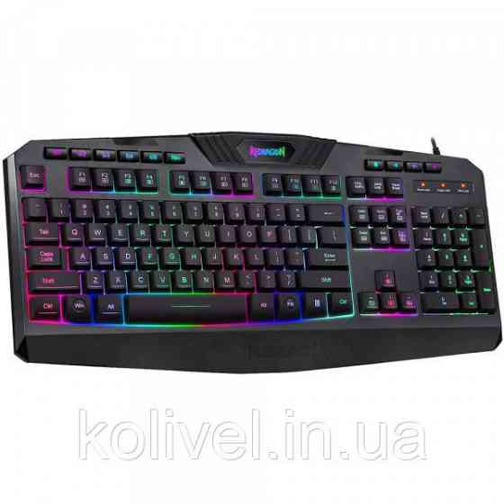 Клавіатура ігрова Redragon Harpe2 UKR RGB підставка USB (77484) Київ