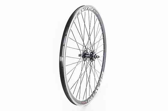Колесо 27,5" переднє Disk-brake, обід та втулка 14Gx36H алюмінієві, кріпл. гайка, "GRAVITY" Бершадь