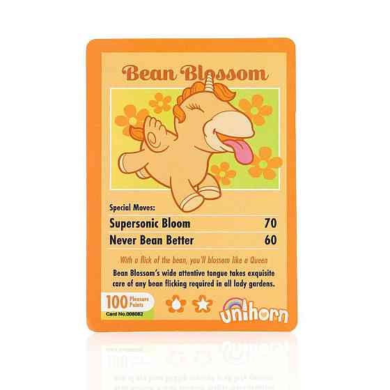Вібратор-єдиноріжка Unihorn – Bean Blossom, пульсівний язичок Sex Aura Київ