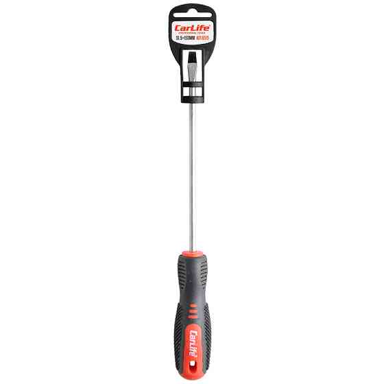 Викрутка Carlife шліцева SL5x150mm, Cr-V 6150 Львів
